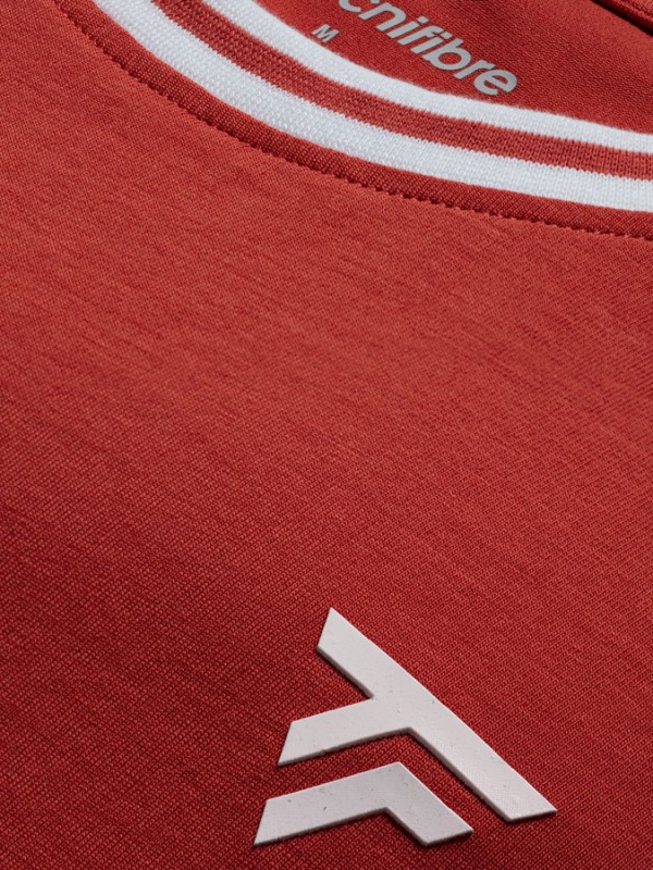 Tecnifibre majica stretch team Tee T-shirt Terracotta