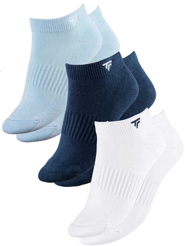 Tecnifibre nizke nogavice Low-Cut socks Mix - 3 pack