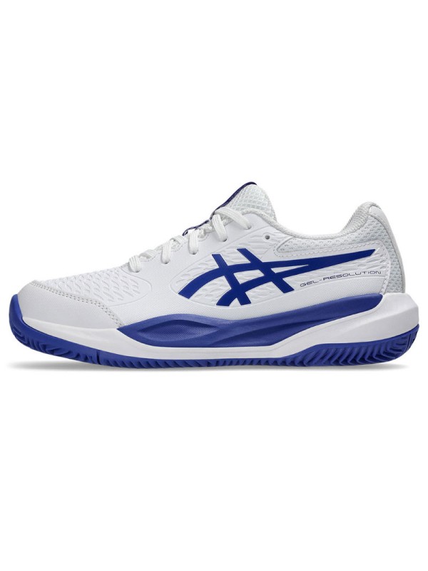 Otroški copati za tenis Asics Gel Resolution X White/Dark Cobalt