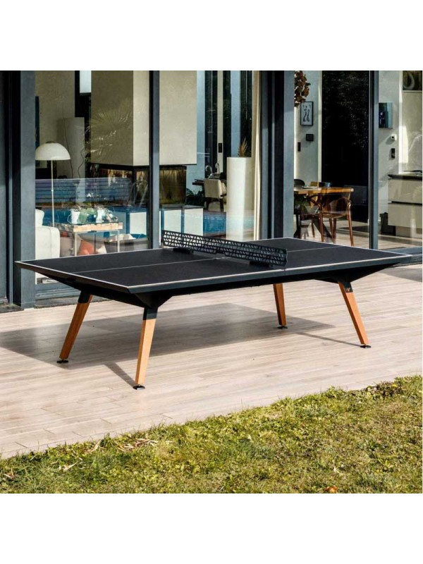 Miza za namizni tenis Cornilleau Play-Style Black s črtami - na zalogi 4.6.2026