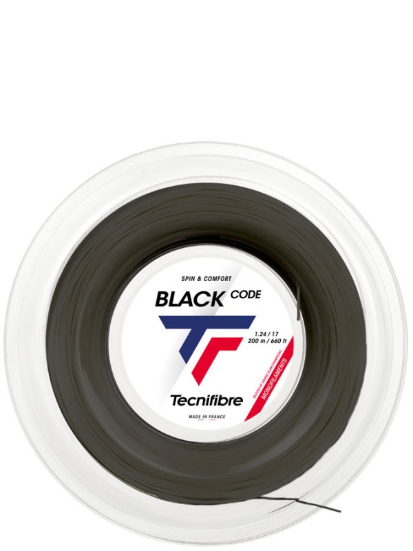 Tenis struna Tecnifibre Black Code - kolut 200m