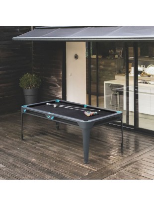 Cornilleau Hyphen biljard miza – črna z dark grey podlogo