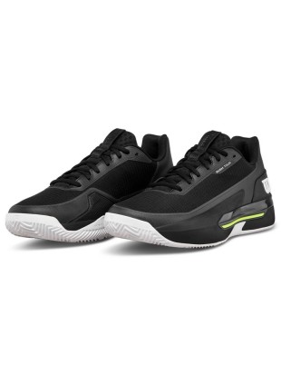 Tenis copati Wilson Rush Tour 5 Clay Black safety yellow
